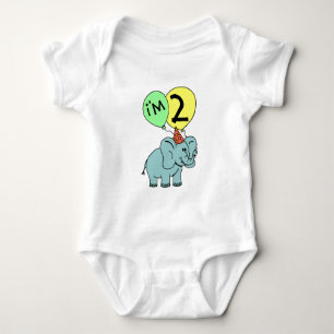 Body Eléphant du 2ème anniversaire
