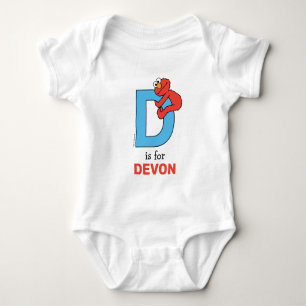 Body Elmo Alphabet   D Bleu