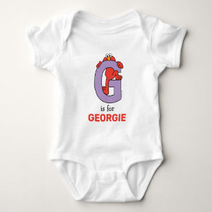 Body Elmo Alphabet G Violet