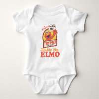 Elmo qui fait coucou graphique rétro Tickle Me Elm