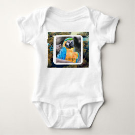 Body em Jersey para Bebês Arara Baby Strampler