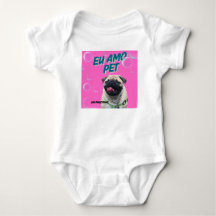 Body em Jersey para Bebês Via Pantanal pet 