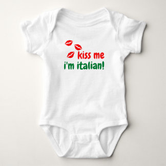 Body Embrasse-moi Je suis Italien Costume pour bébé