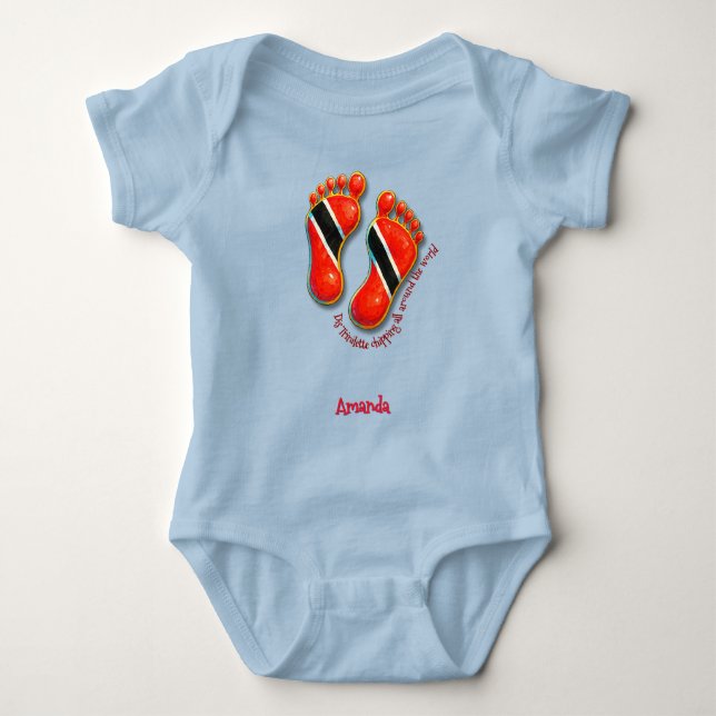 Body Empreintes S2 Bébé Tee BodySuit- Trini (Devant)