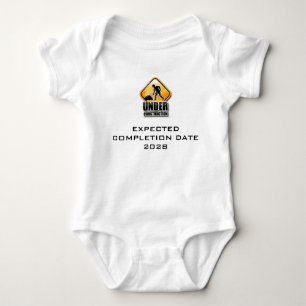 Body En construction Funny Baby Grow
