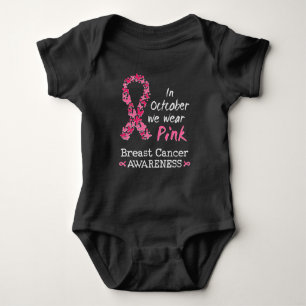 Body En Octobre nous portons rose Cancer du sein Sensib