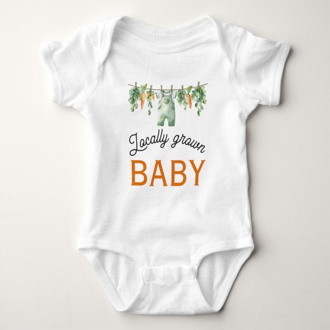 Body en vichy Ligne De Vêtements Baby shower Cultivé Lo (Devant)