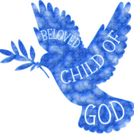 Body Enfant bien-aimé de Dieu Dove Baby Design
