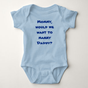 Body Enfant Creeper maman épouser papa