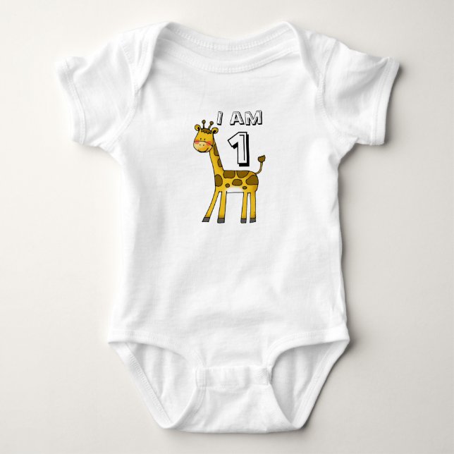 Body Enfant de 1 an garçon/fille (girafe) (Devant)