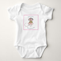 Enfant Rose Bleu Fille Rat Souris Personnelle Prin