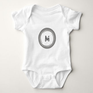 Body Enlevé ! Monogramme gris