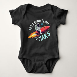 Body Envoie Elon sur Mars Baby One-Piece