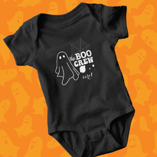 Body Équipage Boo Bébé Famille Halloween Blanc Correspo