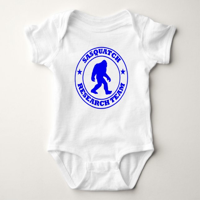 Body ÉQUIPE DE RECHERCHE de SASQUATCH - pro logo bleu (Devant)