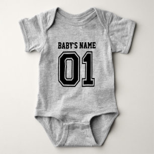 Body ęr Anniversaire (le nom du bébé personnalisable