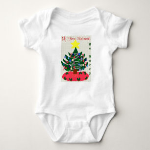 Body Ęr arbre de Noël de joie de Noël du bébé
