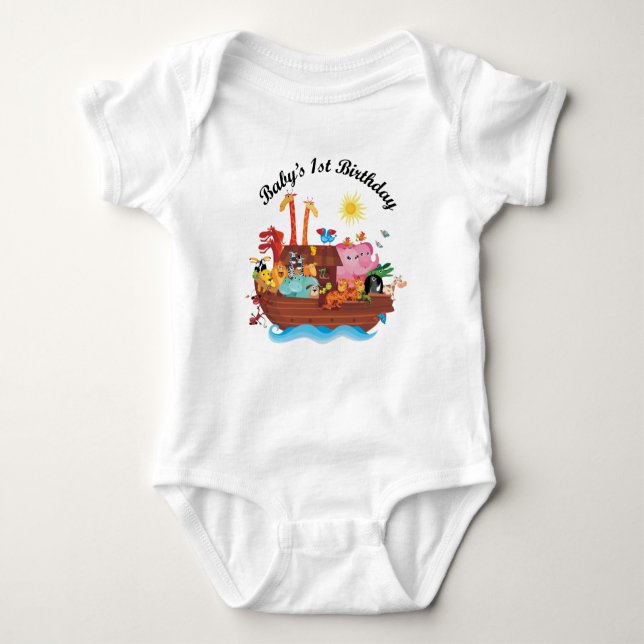 Body ęr T-shirt de Childs de l'arche de Noé (Devant)