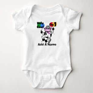 Body Ęr T-shirt personnalisé d'anniversaire de vache