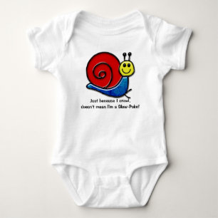 Body Escargot mou (morceau unique de nourrisson biologi