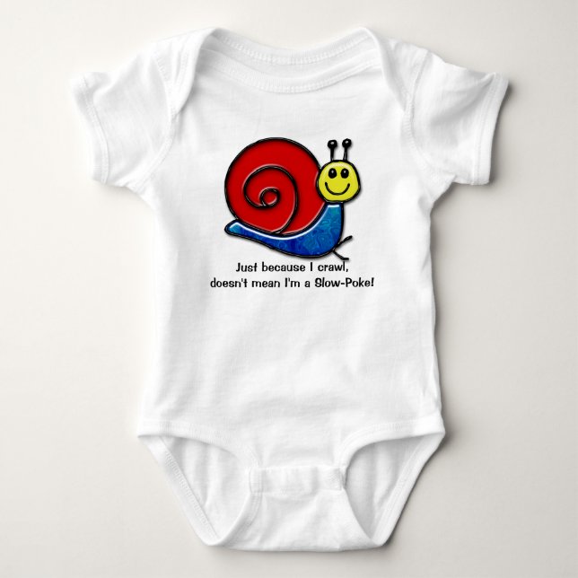 Body Escargot mou (morceau unique de nourrisson biologi (Devant)