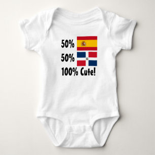 Body Espagnol du Dominicain 50% de 50% 100% mignon
