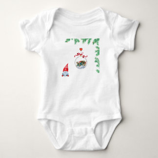 Body esprit de Noël avec gnome