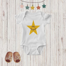 Étoile jaune | Monogramme Unisex adorable