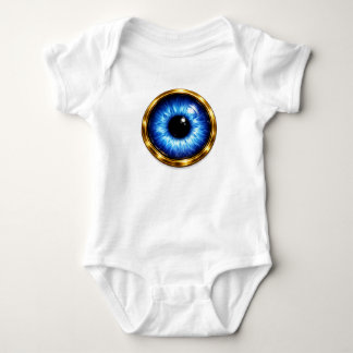 Body Evil Eye Baby Shirt – Blue Protective Eye Cute Inf