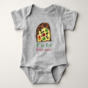 Body F est pour Fruit Cake Christmas Fruitcake Slice AB