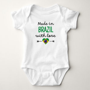 Body Fabriqué au Brésil avec amour mignon