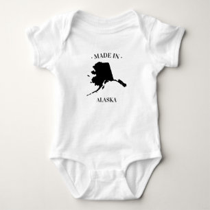 Body Fabriqué en Alaska AK Baby Bodysuit