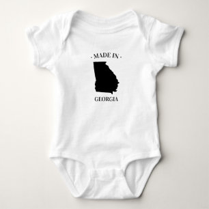 Body Fabriqué en Géorgie GA Baby Bodysuit