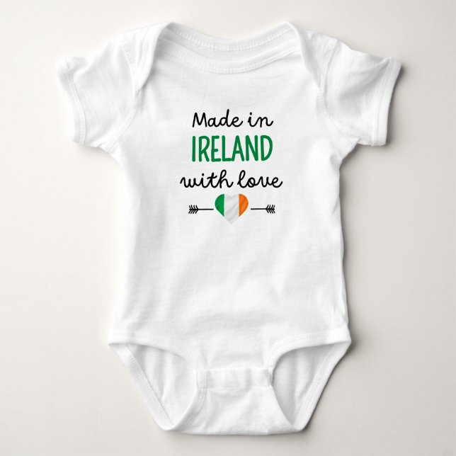 Body Fabriqué en Irlande avec amour (Devant)