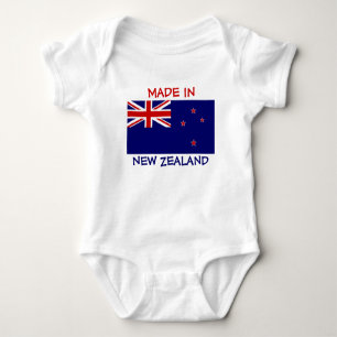 Body Fabriqué en Nouvelle-Zélande avec Drapeau de la No