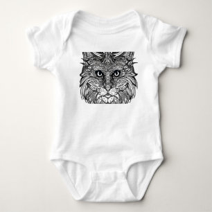 Body Face de l'oiseau de lion