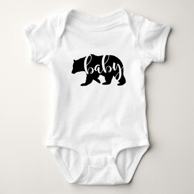 Body Faire-part de grossesse d'ours de bébé, nouveau (Devant)