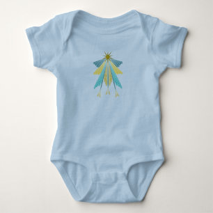 Body Fairy Stars Baby Un Pièce Bodysuit