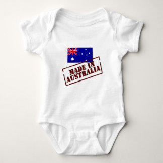 Body fait dans la chemise de bébé de l'Australie