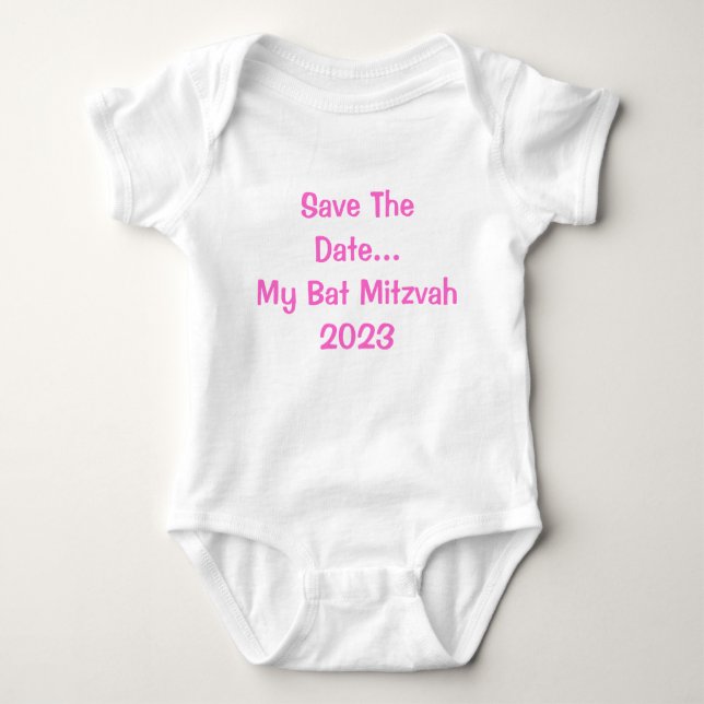 Body Faites gagner la date… ma batte Mitzvah2023 (Devant)