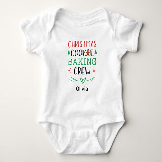 Body Famille de jumelage de cuisiniers de Noël (Devant)