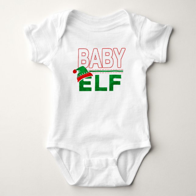 Body Famille Elf | Noël aux elfes de bébé #TeamElf (Devant)