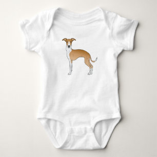 Body Faune Et Blanc Italien Greyhound Cute Chig Design