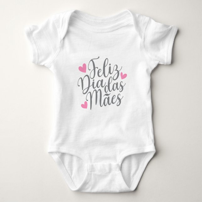 Body Feliz Dia Das Mães Bonne Fête des Mères| Boîtier (Devant)