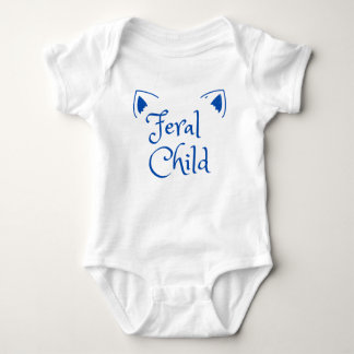 Body Feral Child - Crazy Wild Child en bleu