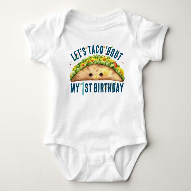 Body Fête de l'aquarelle TACO Mon 1er anniversaire (Devant)