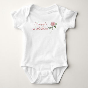Body Fête des mères joyeuses à la rose rose sur mesure
