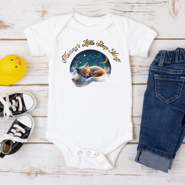 Body Fête des mères personnalisées Fox Dormir Thief Nou (Créateur téléchargé)