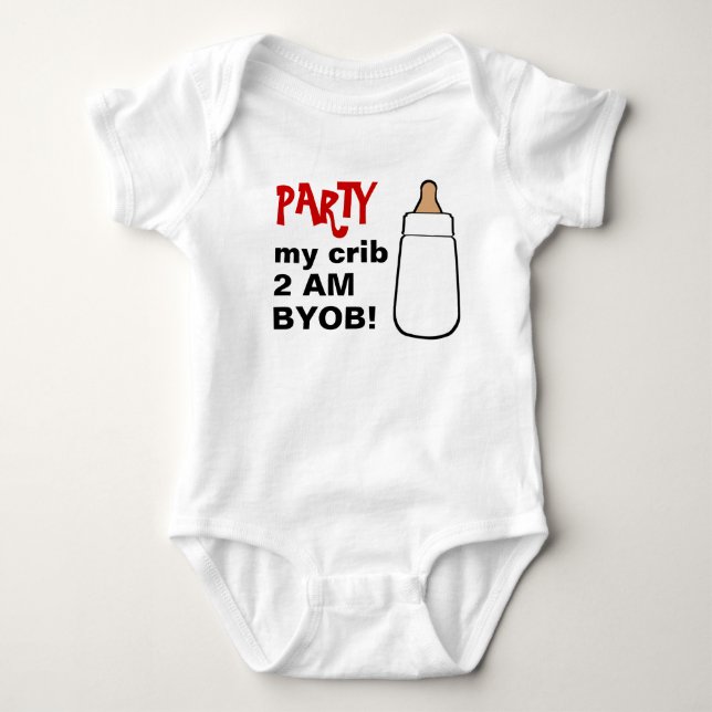 Body Fête mon berceau 2AM BYOB baby bodyshirt (Devant)