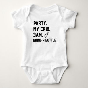 Body Fête My Crib 3h Apportez Une Bouteille Lait Bébé